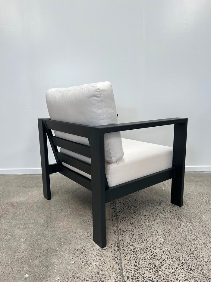 Southport Outdoor Armchair - Aluminium + Sunbrella®